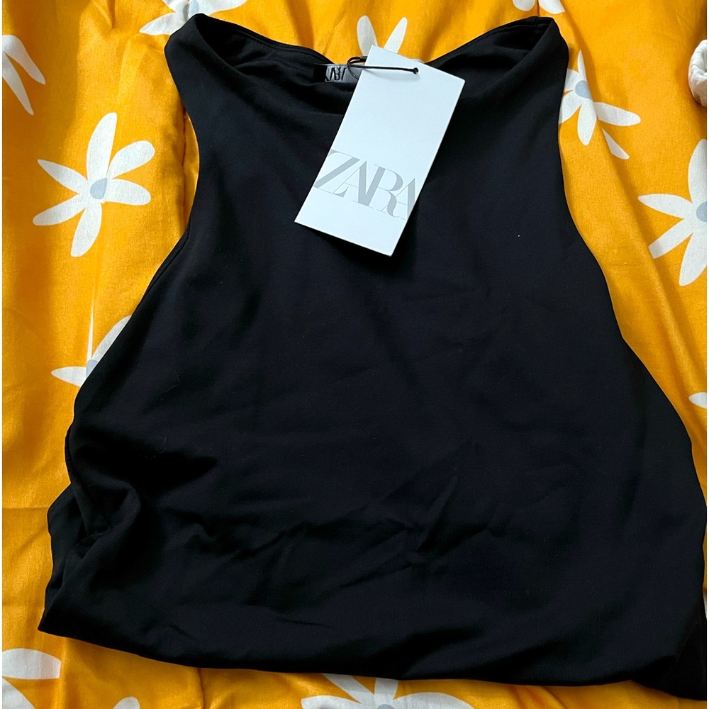 Zara black bodysuit